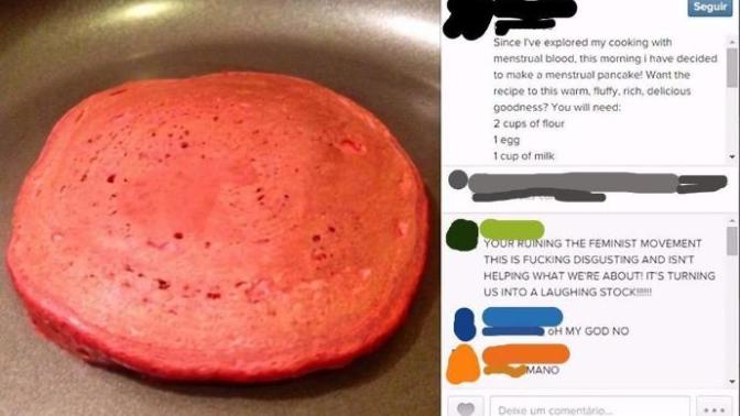 Is cooking with menstrual blood a thing now?