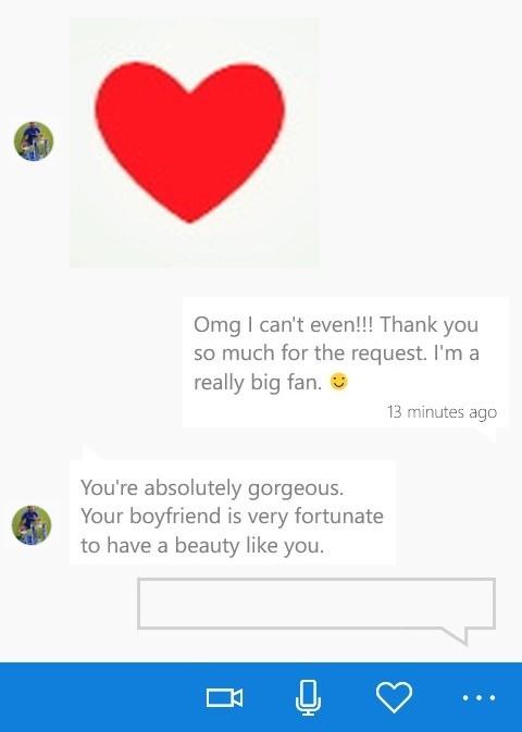 Why did Cesc Fabregas message be on Instagram, and complimented me? pics below?
