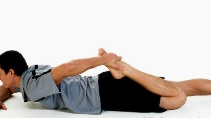 Can you touch your heel to your butt?