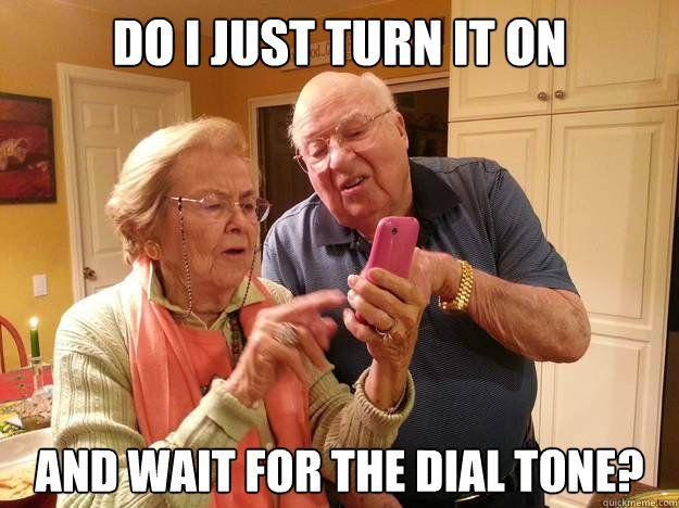 Are your parents technologically impaired?