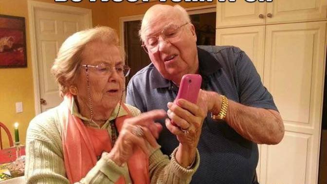 Are your parents technologically impaired?