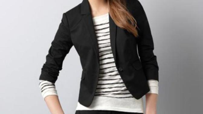 Are blazers too masculine looking?