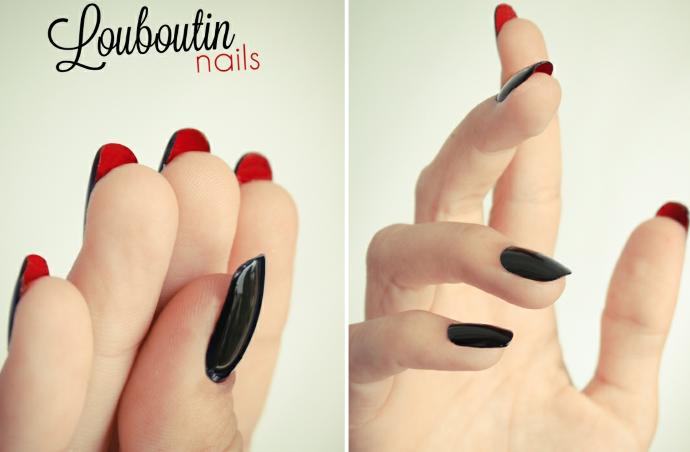 Different colored nail polish like?