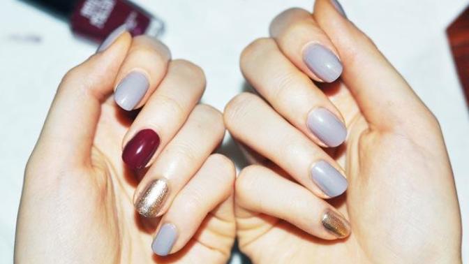 Different colored nail polish like?