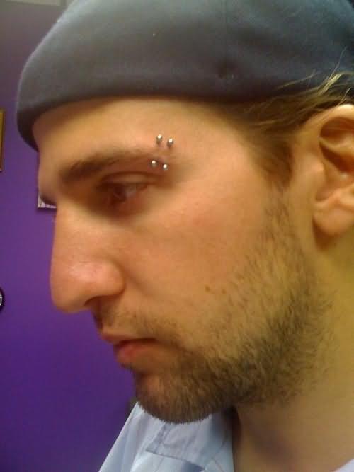 Girls, are eyebrow piercings on guys a yes or no?
