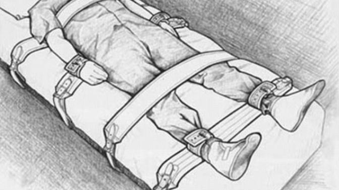 Do you think restraints should be used all the time to transport psychiatric patients?
