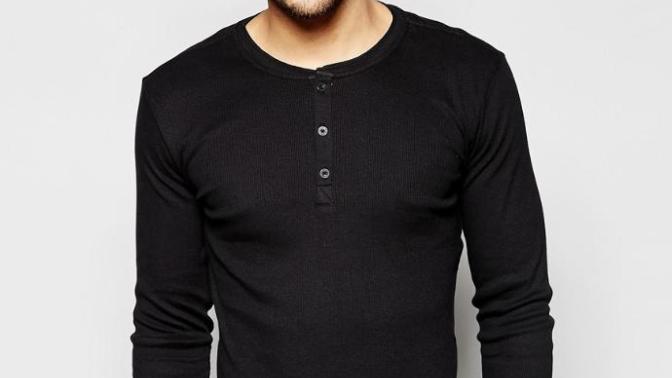 Girls, what do you think of slim guys in Henley shirts?