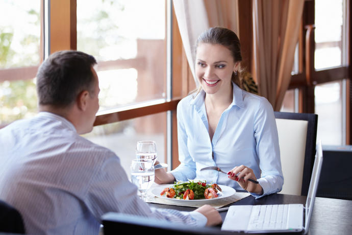 Girls would you let another guy take you out to lunch even though you have a boyfriend? Guys do you think this is ok?