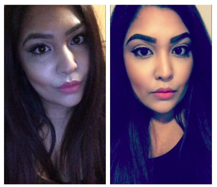 Do I look better with or without coloured contacts?