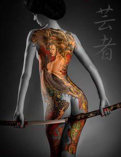 Girls, would you ever be willing to have body art done one you?