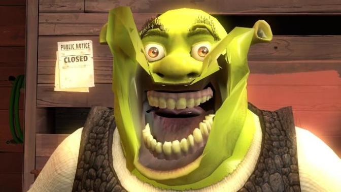 What would your reaction be if you turned on the TV one day and you saw a live action movie trailer for Shrek is Love Shrek is Life?