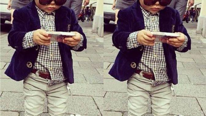 Do you think a child should dress this way?
