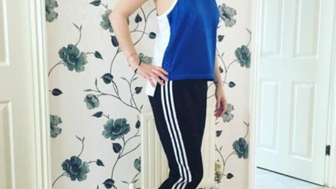 Girls, What do you think of this look with adidas pants would you wear this or do you or want to?
