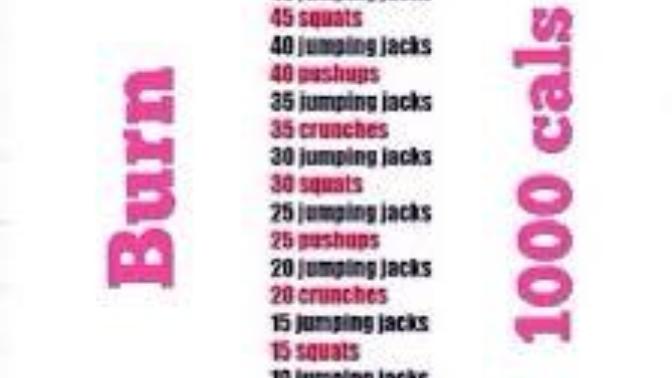 Dose this really burn 1000 calories?