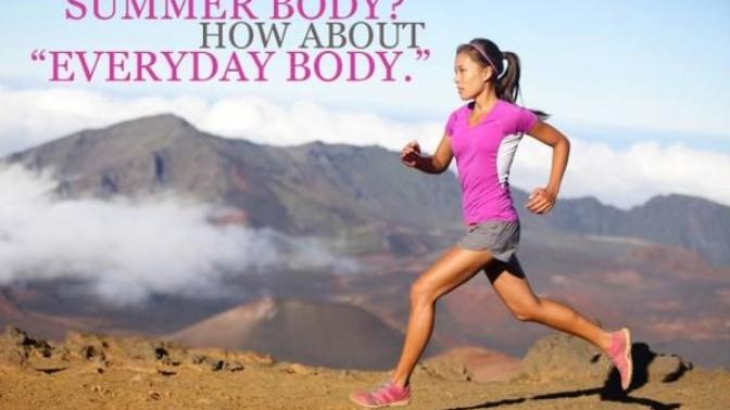 How ridiculous are those articles about obtaining a 'perfect beach body'?