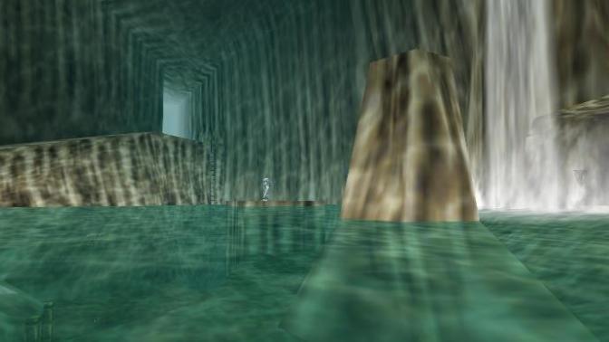 How would you feel if you were at the Zora's Domain and the Great Bay beach (from the video game LoZ Ocarina of Time and Majora's Mask) right now?