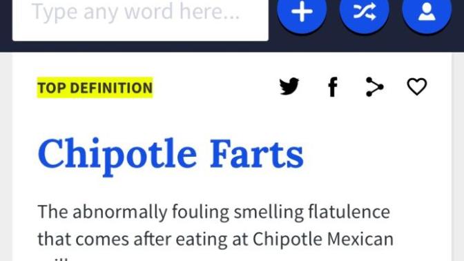Why is Chipotle so delicious yet makes your farts stink?