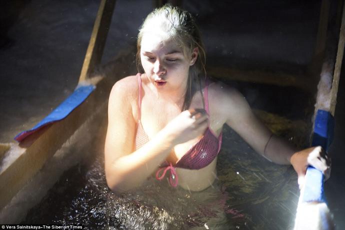 Girls, how many of you bathe or shower in a bathing suit?