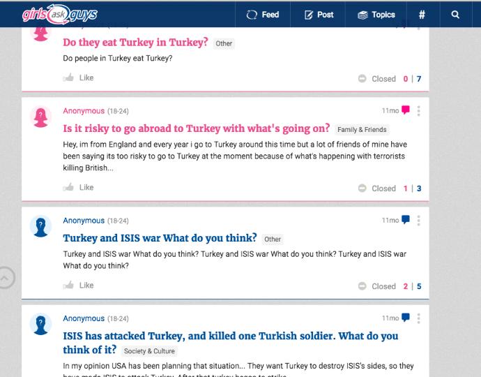 Hey what do you guys think of Turkey and Turkish people?