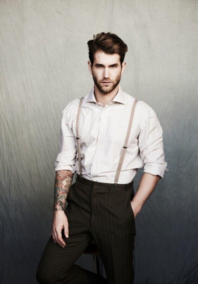 Girls, what do you think of guys wearing braces/suspenders? Sexy or not?