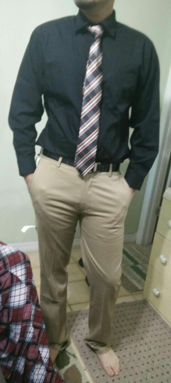 Are my pants too tight? How classy does this outfit look?