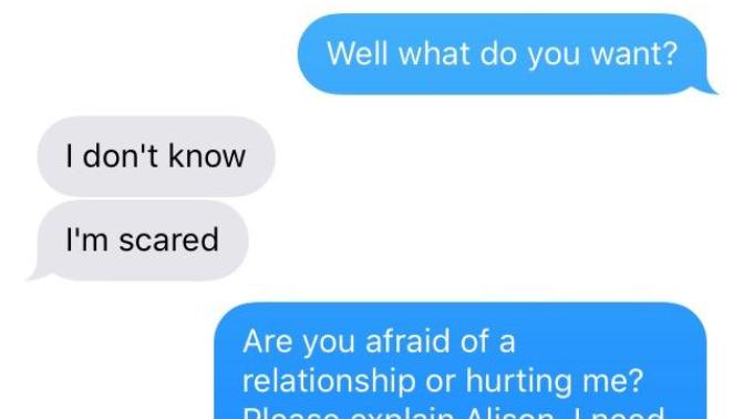 What is up with this girl? I don't know to stay or go?