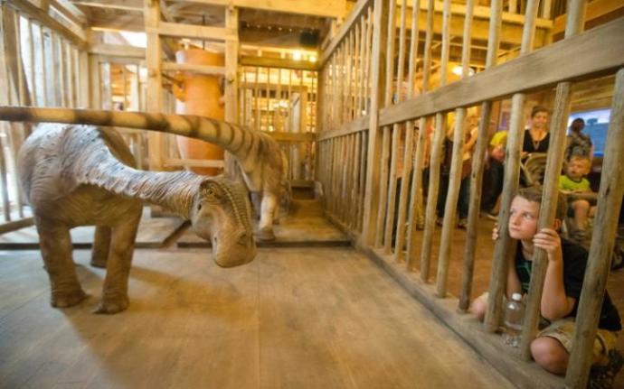 Noah's Ark replica, scary or hilarious?