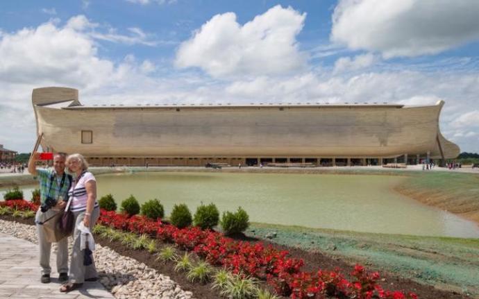 Noah's Ark replica, scary or hilarious?