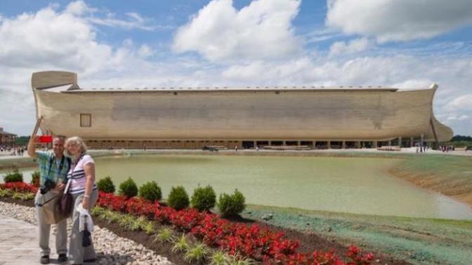 Noah's Ark replica, scary or hilarious?