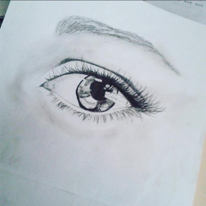 Do you like my eye drawing?