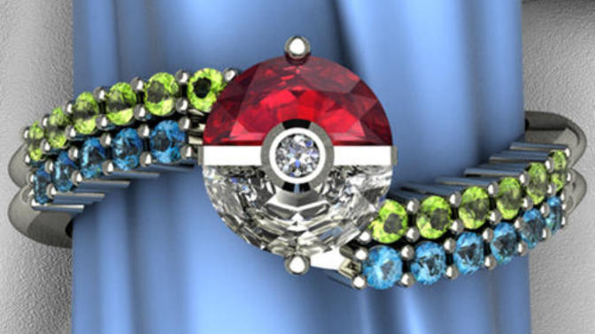 How many men would seriously like this type of fiance? She doesn't want a diamond engagement ring?
