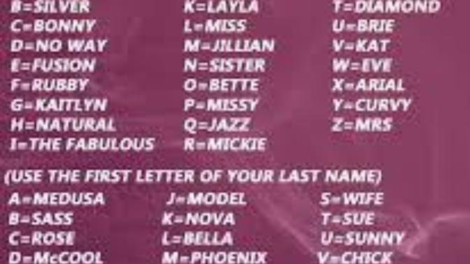 What is your wrestling name?