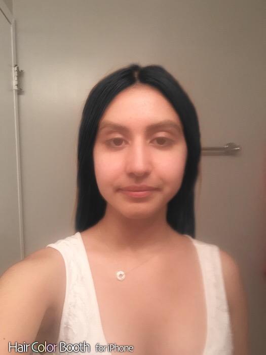 Do I look pretty with black hair despite the societal standards? (Please read the description). Can girls with blonde eyebrows dye their hair black?