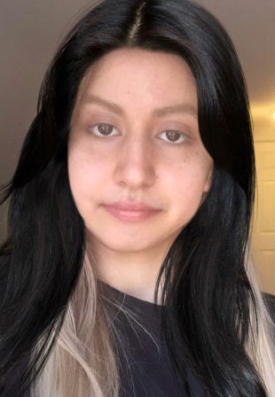 Do I look pretty with black hair despite the societal standards? (Please read the description). Can girls with blonde eyebrows dye their hair black?