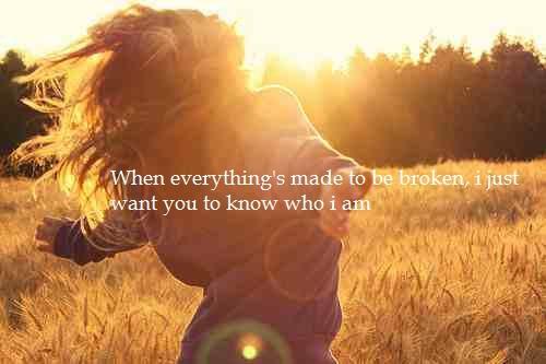 What are some song lyrics that mean a lot to you?
