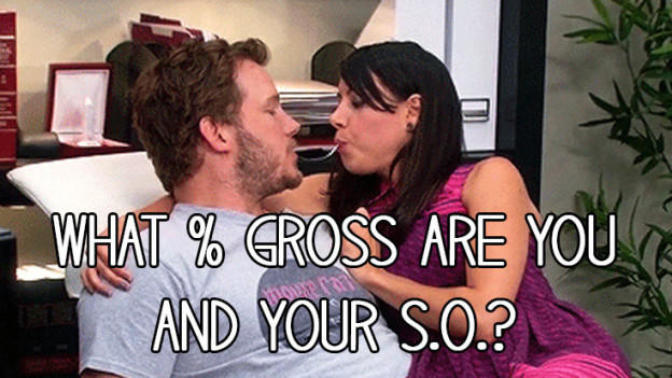 Does the "How Gross a Couple Are You?" quiz kinda make you gag?