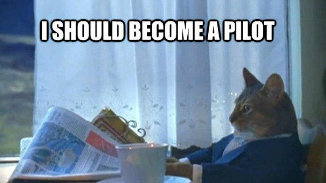 Would you ever get you pilots license? And would you ever need a testicular reduction surgery after attaining your license?