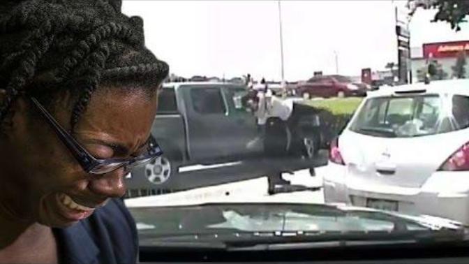 Black teacher violently slammed to the ground by cop, cop claims that 99% of blacks are violent what are your thoughts on this gagers?