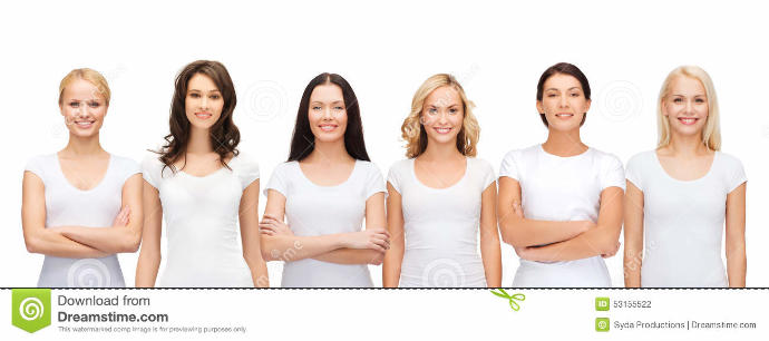 Which group of women is the prettiest?