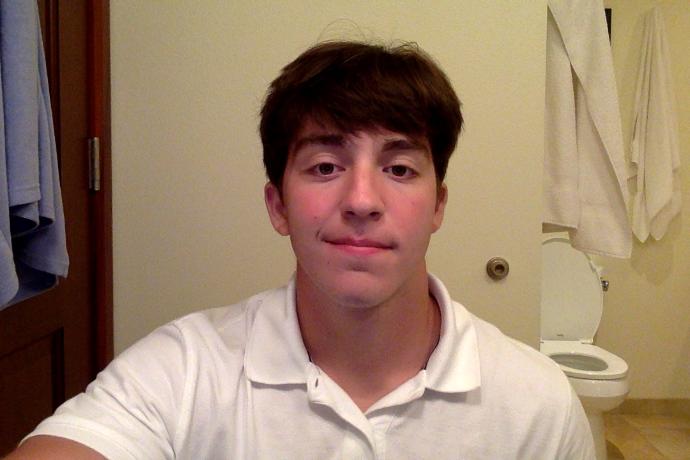 I worry about my weak chin and jawline (it's off center too). Please (honestly) rate the attractiveness of my face 1-10?