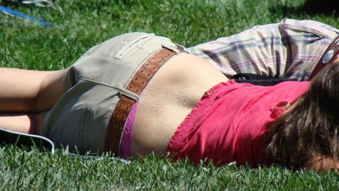Is fuzz on the back (on girls) a turn off for guys?
