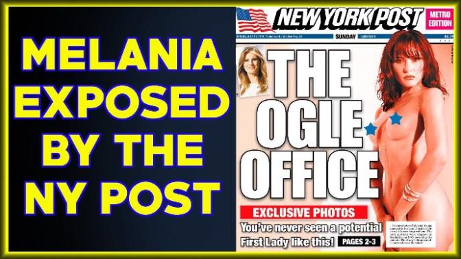 New York Post Features Nude Photo Of Melania Trump On Cover. Rude Or Not?