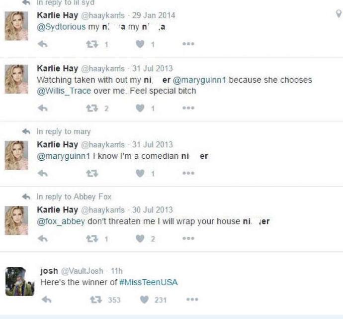 Do you think Miss Teen USA Should keep her title after what she said?