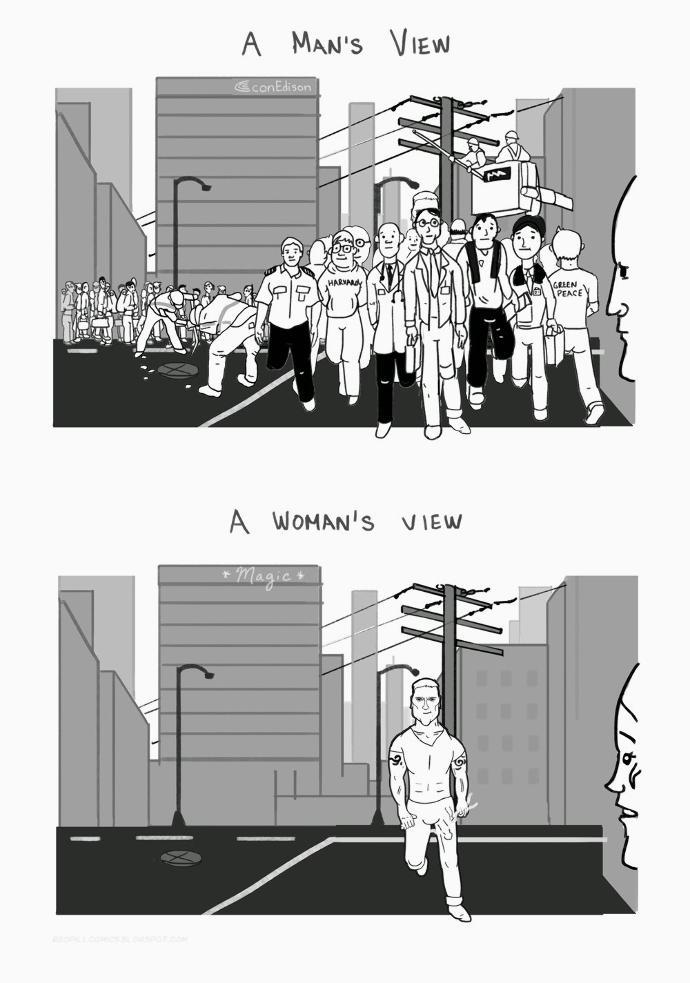 Do you think women thinks every guy gets even 1/2 the treatment Chad Thundercock gets?