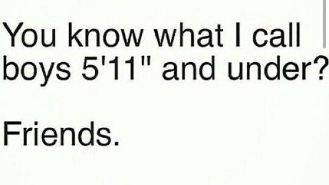 How hard is dating for men who are 5'11 and under?