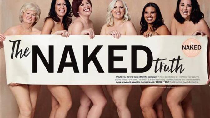 What do you think of the naked Weight Watchers magazine cover? Would you do it?