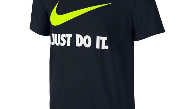 How can a girl look cute in a boys' t-shirt?