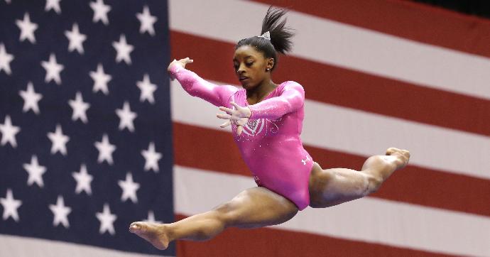 Was the NBC announcer wrong to say this about gymnast Simone Biles parents?