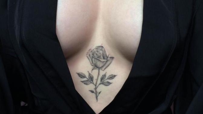 What guys would think of a rose tattoo on the chest?