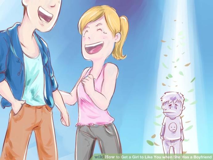 So women very commonly abandon male friends when they get a man: True or false?